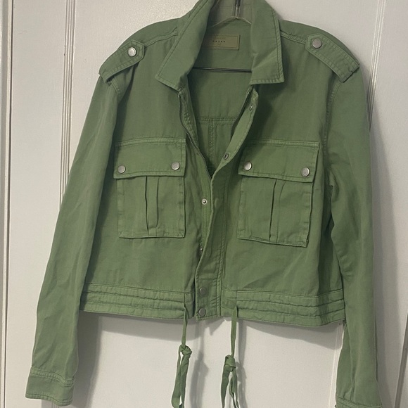 Blank NYC Jackets & Blazers - Blank NYC Sage Green Utility Jacket